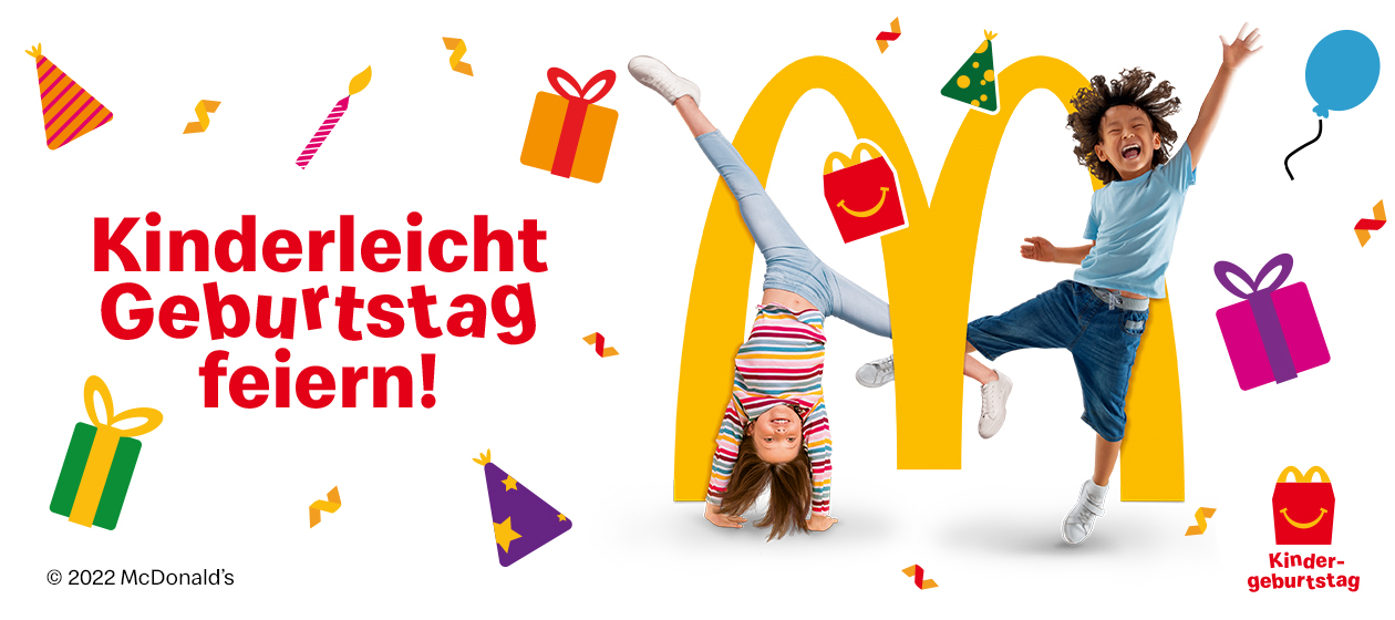 Der Yippie Kindergeburtstag bei McDonald's